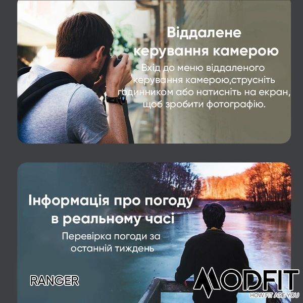 Modfit Ranger Grey 36 мм. 884143080342 фото