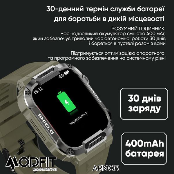 Modfit Armor Army Green 884143080329 фото