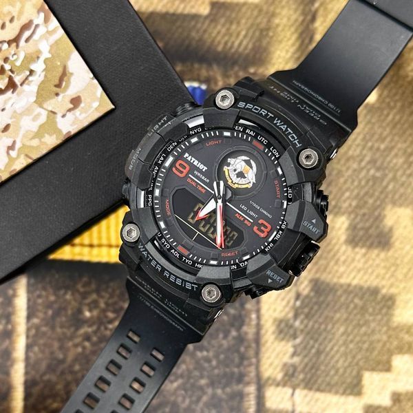 Patriot 001RDSSO ССО Чорні з червоним + Коробка 884143080749 фото
