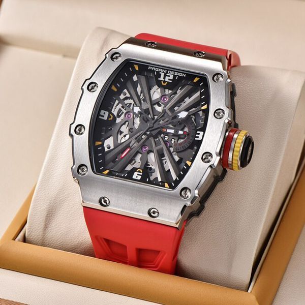 Pagani Design PD-1738 Silver-Red 884143080480 фото