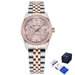 Pagani Design PD-1794L Silver-Rose Gold-Pink 88414308022584 фото
