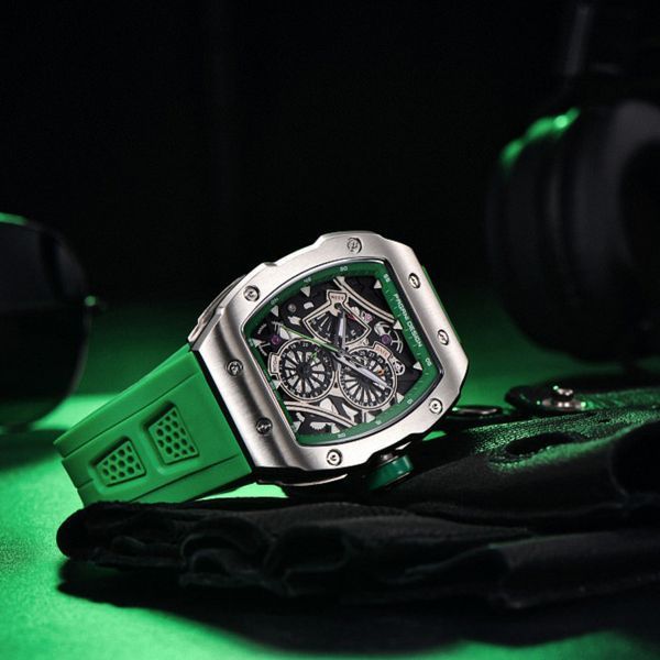 Pagani Design PD-YS012 Silver-Green 884143080635 фото